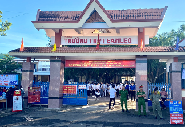 Tin vào một kỳ thi tốt nghiệp trung học phổ thông thành công của huyện Ea H’leo
